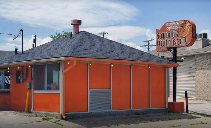 Monroes Original Hot Dog - From Web Site (newer photo)